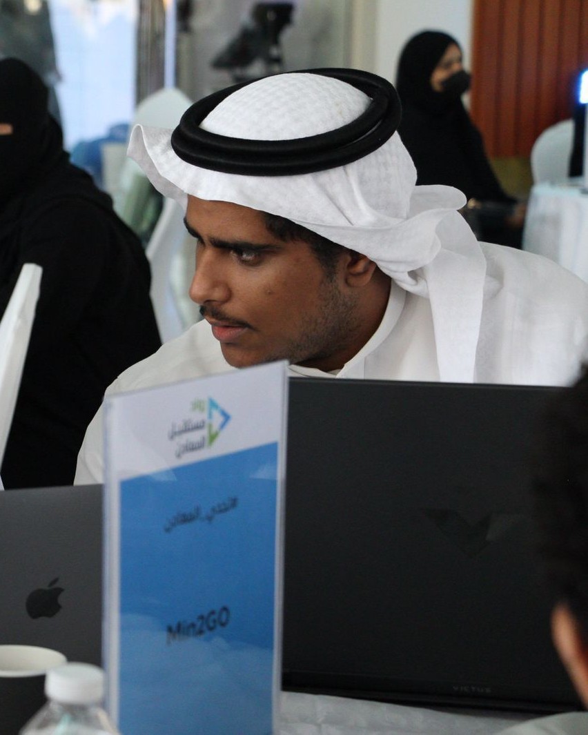 Portrait of Abdulaziz Aldharrab